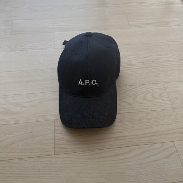 a.p.c 인디고 찰리 볼캡