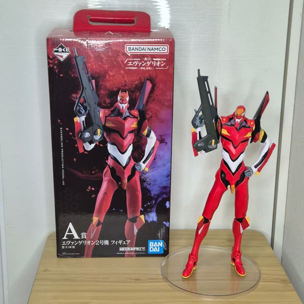 반다이 에반게리온 사도침식 이치방쿠지 2호기 피규어 A상