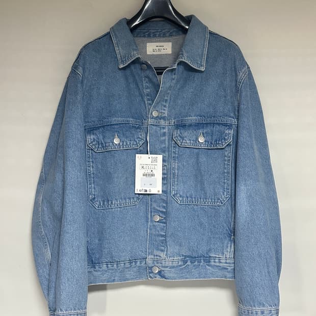 (XL) 자라 오리진 크롭핏 데님 점퍼 자켓 orgins 스페셜 컬렉션