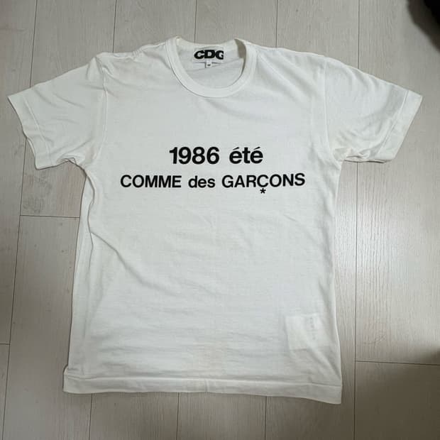 꼼데가르송 1986 티셔츠 M사이즈