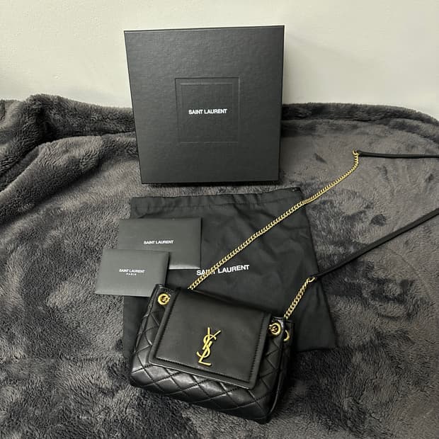 생로랑 양가죽 NOLITA 미니백