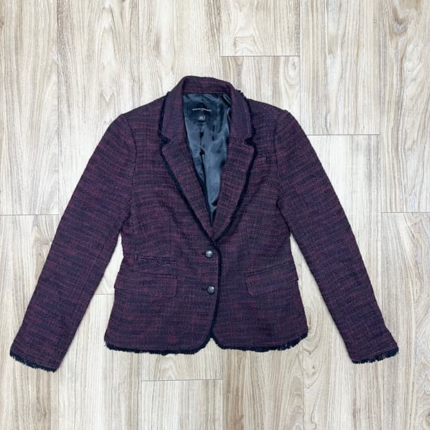바나나 리퍼블릭 트위드 자켓 