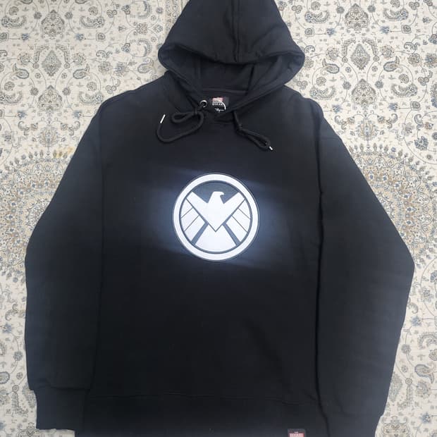 (새상품) 마블 X 부산 익스피리언스 후드티 L