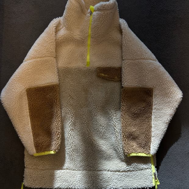 랄프로렌 x RLX 밀라노 컬렉션 하프 플리스 자켓 