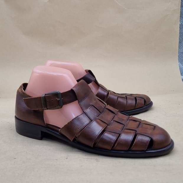 BRAGANO 이탈리아 가죽 샌들 255~260