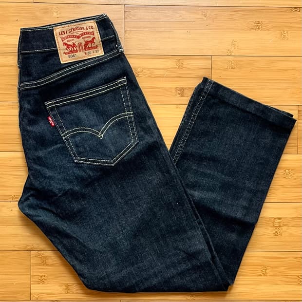 리바이스 504 데님팬츠 W30 L32