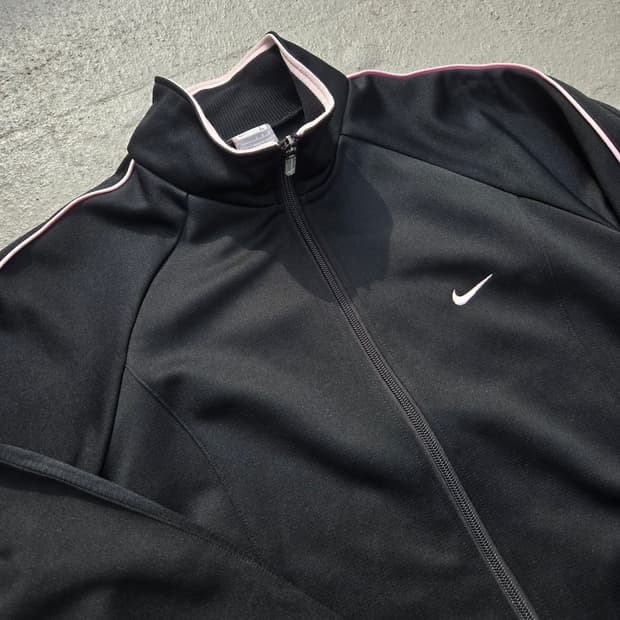 Nike 나이키 00's y2k 블랙핑크 트랙탑 져지