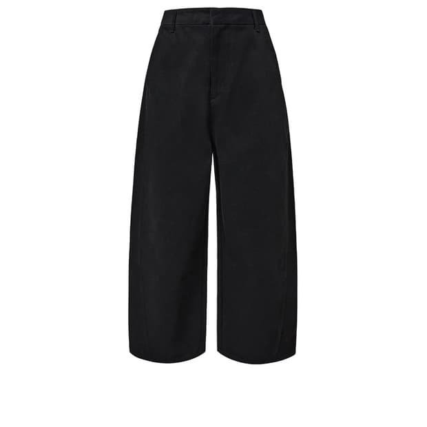 아모멘토 맨 커브드 심 데님 블랙