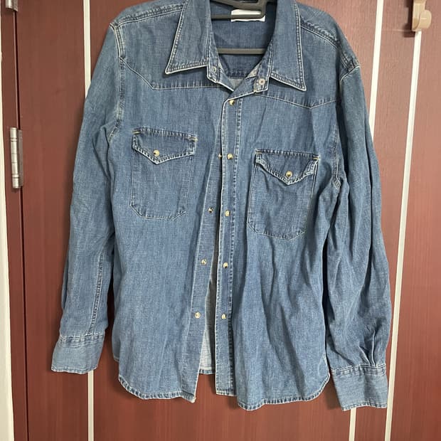 LMood 데님 셔츠 46사이즈