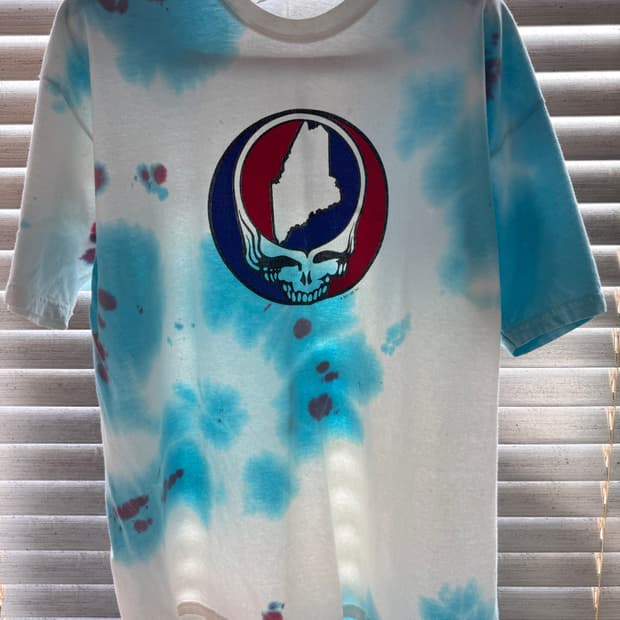 [XL] 00s 그레이트풀 데드 타이다이 밴드티