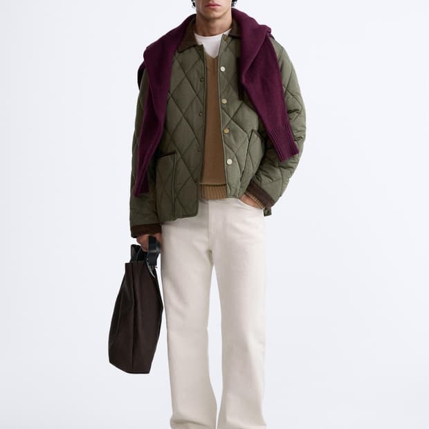 [XL] ZARA 퀄팅 자켓 새제품