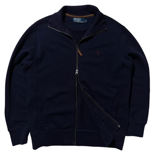 폴로 랄프로렌 투웨이 코튼 집업 자켓 네이비