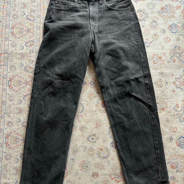 90‘s USA Levi’s 555 Black jean 32in
