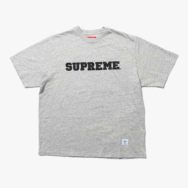  SUPREME "Grey T-Shirts"