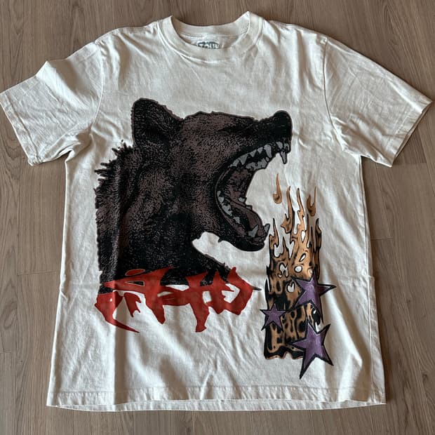 트래비스 스캇 내한 머천 반팔티