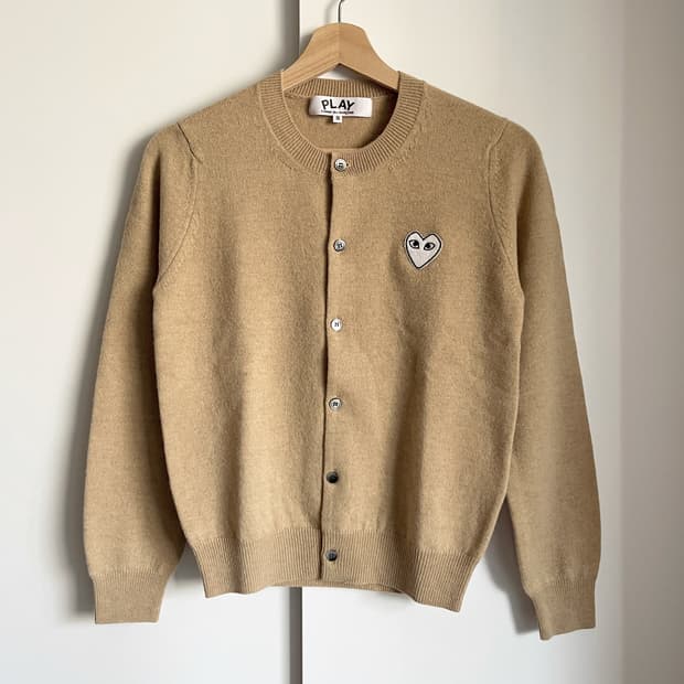 COMME DES GARCONS wool 100% cardigan