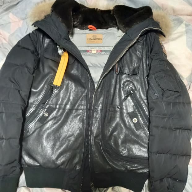 파라점퍼스 가죽패딩 95