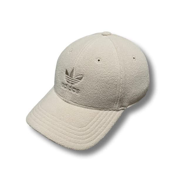 아디다스 플리스 볼캡 베이지