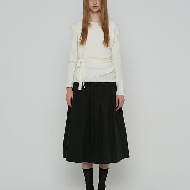 로우타이드 레이어드 니트 새상품