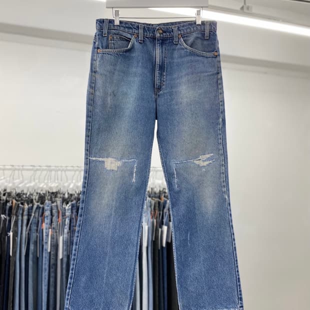 90s 리바이스 517 오렌지탭