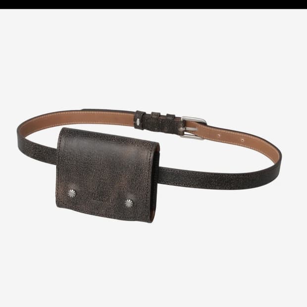카키포인트 stud wallet belt