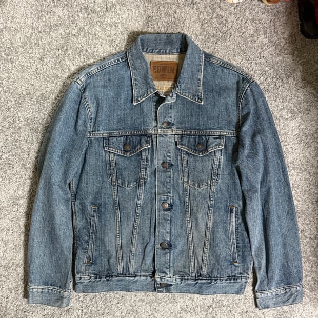 에드윈 타입3 데님자켓