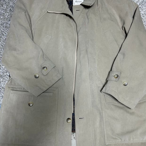 일본판 BREEKS 인조 스웨이드 코트자켓 사이즈 105~110