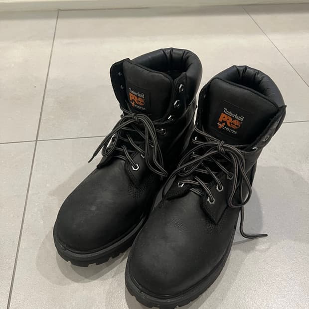 팀버랜드 프로 다이렉트 어태치 6인치 스틸토 블랙 275M