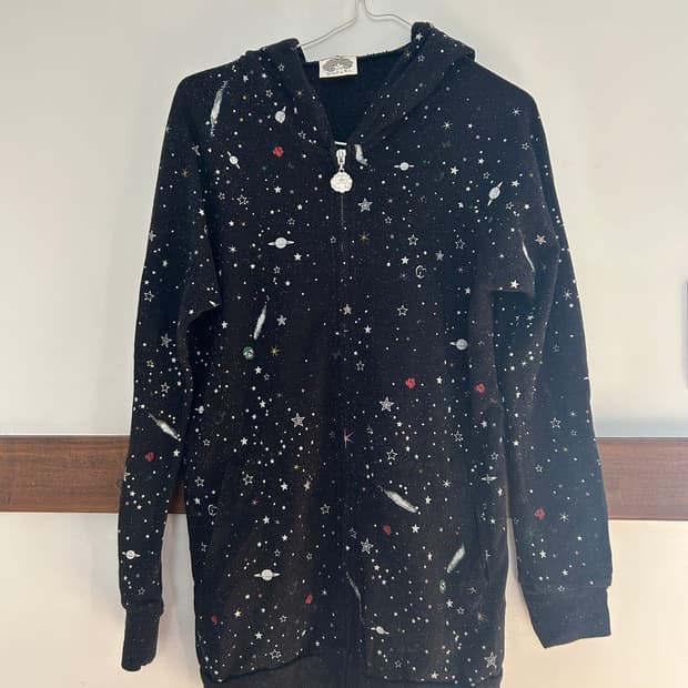 Scolar 우주 행성 후드집업 