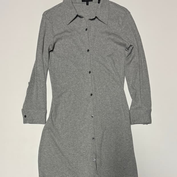 여성 띠어리 Theory 슬림핏 코튼 니트 롱 가디건