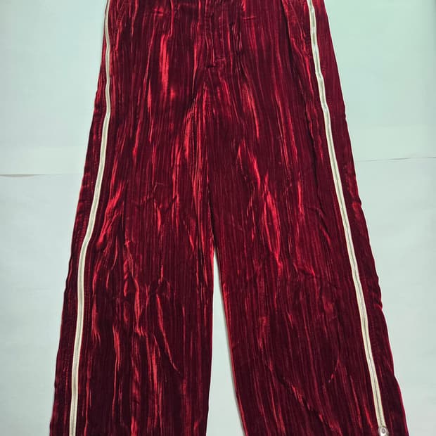 [L] 신야 코즈카 Shinya Kozuka 벨벳 트라우저