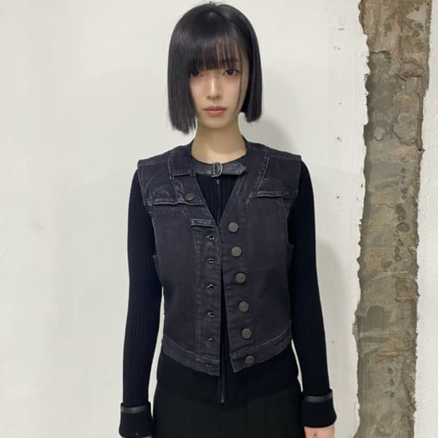 알렉산더 맥퀸 데님 베스트