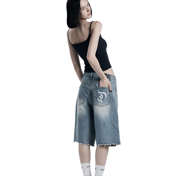 오도어 Rush bermuda pants 버뮤드 팬츠 데님 바지 1