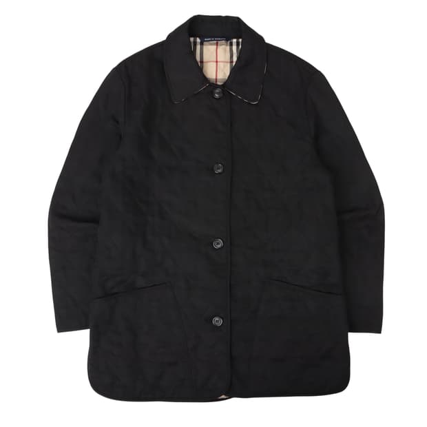 버버리 런던 체크라이닝 퀄팅 자켓