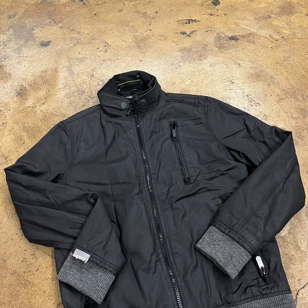 [정품/L] 슈퍼드라이 무디노스 코티드 봄버 자켓 b18