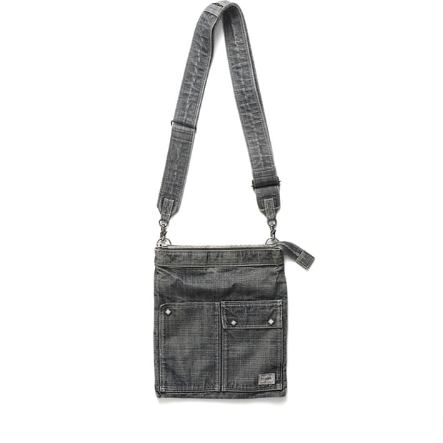 포터 PORTER Denim Shoulder Bag