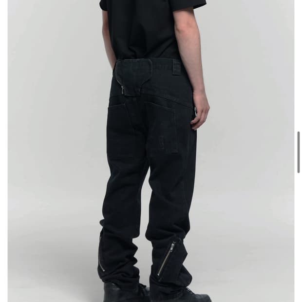 MPa ANKLE CARGO PANTS (BLACK)