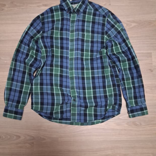 LL BEAN 빈티지 플란넬 셔츠
