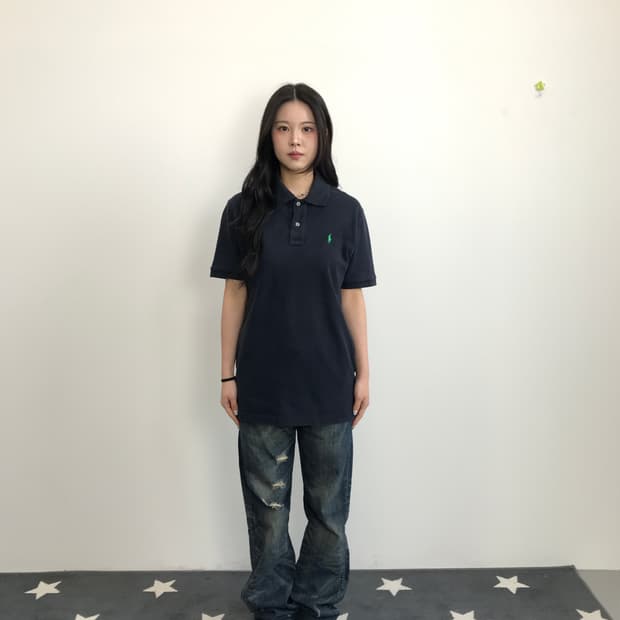 Polo Pony Black Polo Shirt