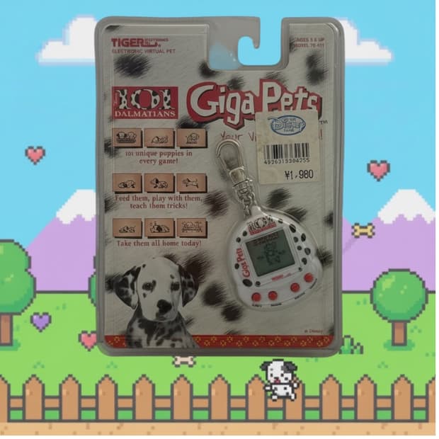 [미개봉] 1997 타이거 기가펫 101 달마시안 다마고치