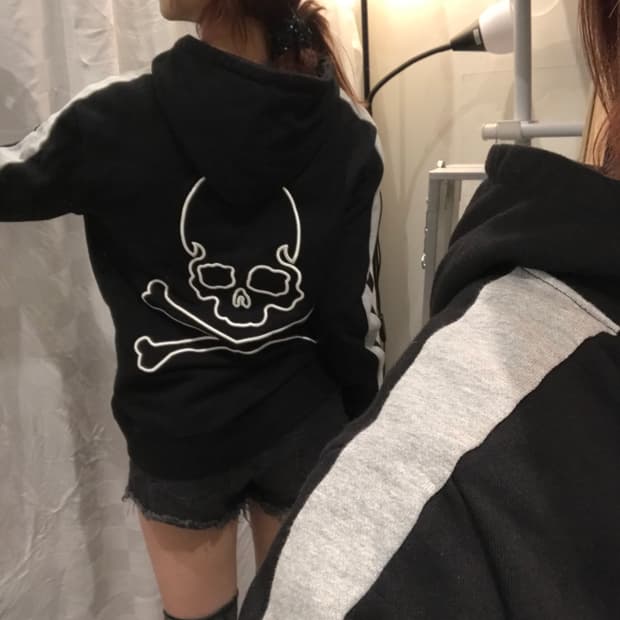 Philipp Plein 필립플레인 고딕 펑크 스컬 후드집업