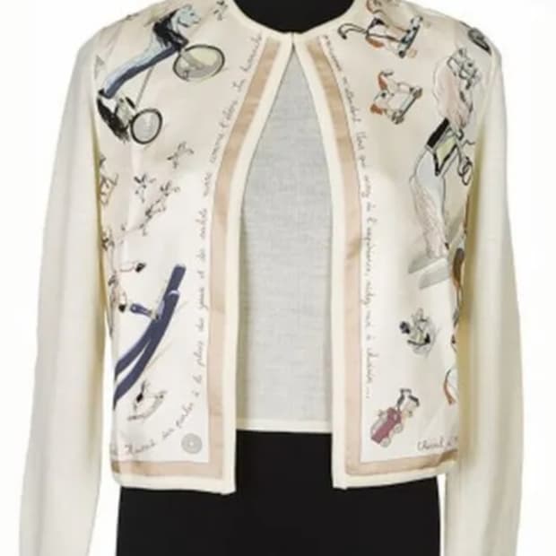 에르메스 실크 가디건55