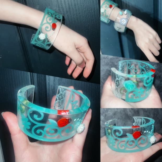 🐞Mint bangle