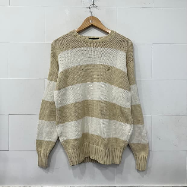 빈폴 스트라이프 니트