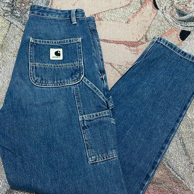 칼하트wip  카펜더 데님