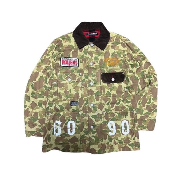 Rolling cradle 덕 카모 자켓 