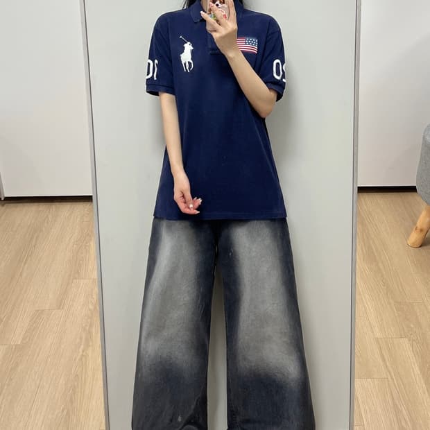 폴로 랄프로렌 빅포니 USA 벤쿠버 올림픽 2010 한정판 카라 반팔티