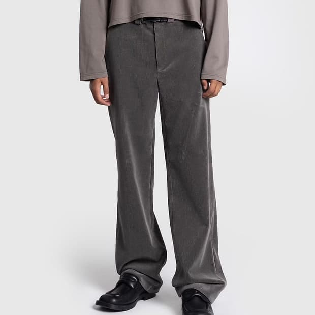 리에르(Rier) 코듀로이 팬츠 M사이즈 캐슬락 컬러  판매