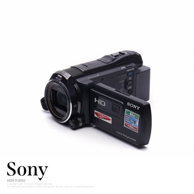 (하이엔드) 소니SONY HDR-PJ660E 빈티지 캠코더