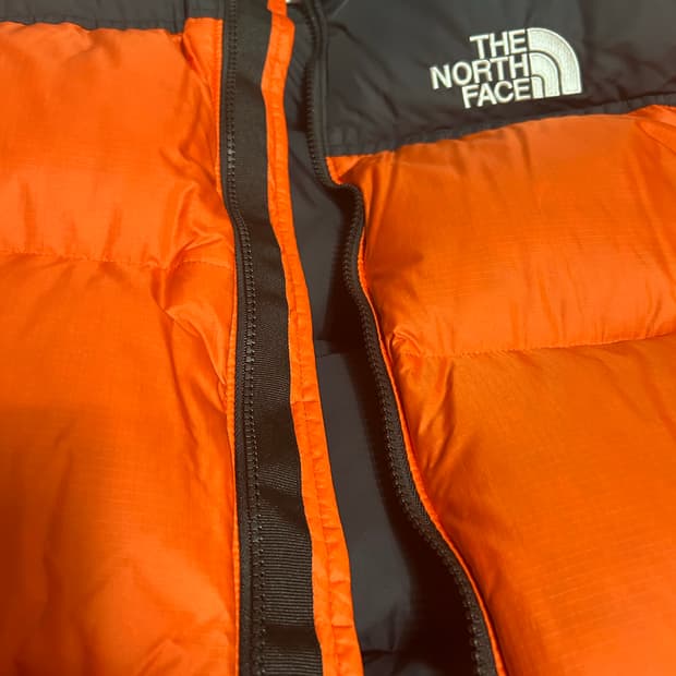 노스페이스 1996 에코 눕시 자켓 오렌지